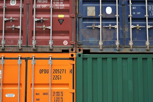 Catène de containers - Le Havre